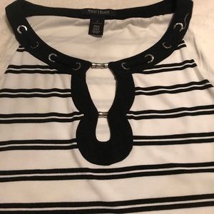 White House Black Market keyhole dress