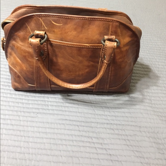 frye domed satchel