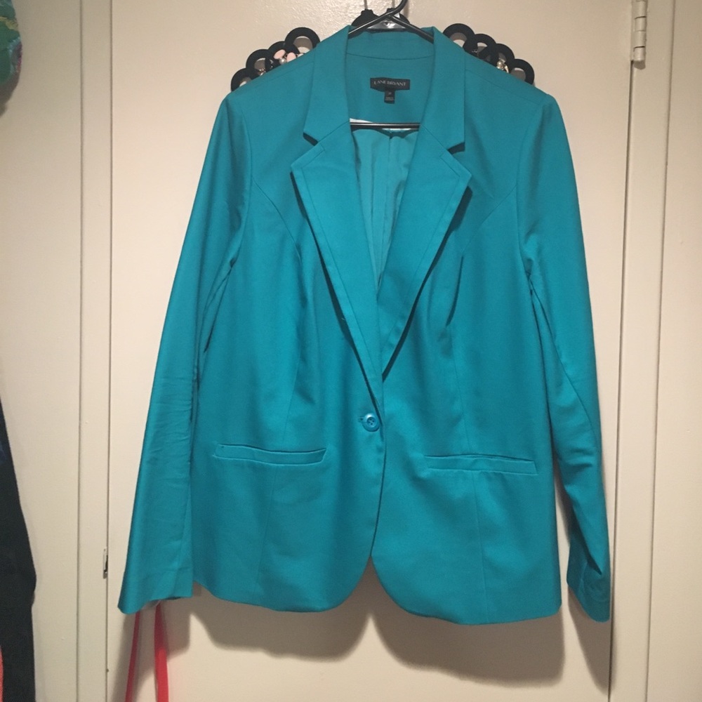 Caribbean blue blazer
