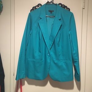 Caribbean blue blazer