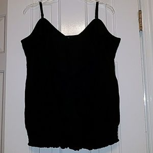 Maurices Ruffle Tank Spaghetti Strap Sz. L