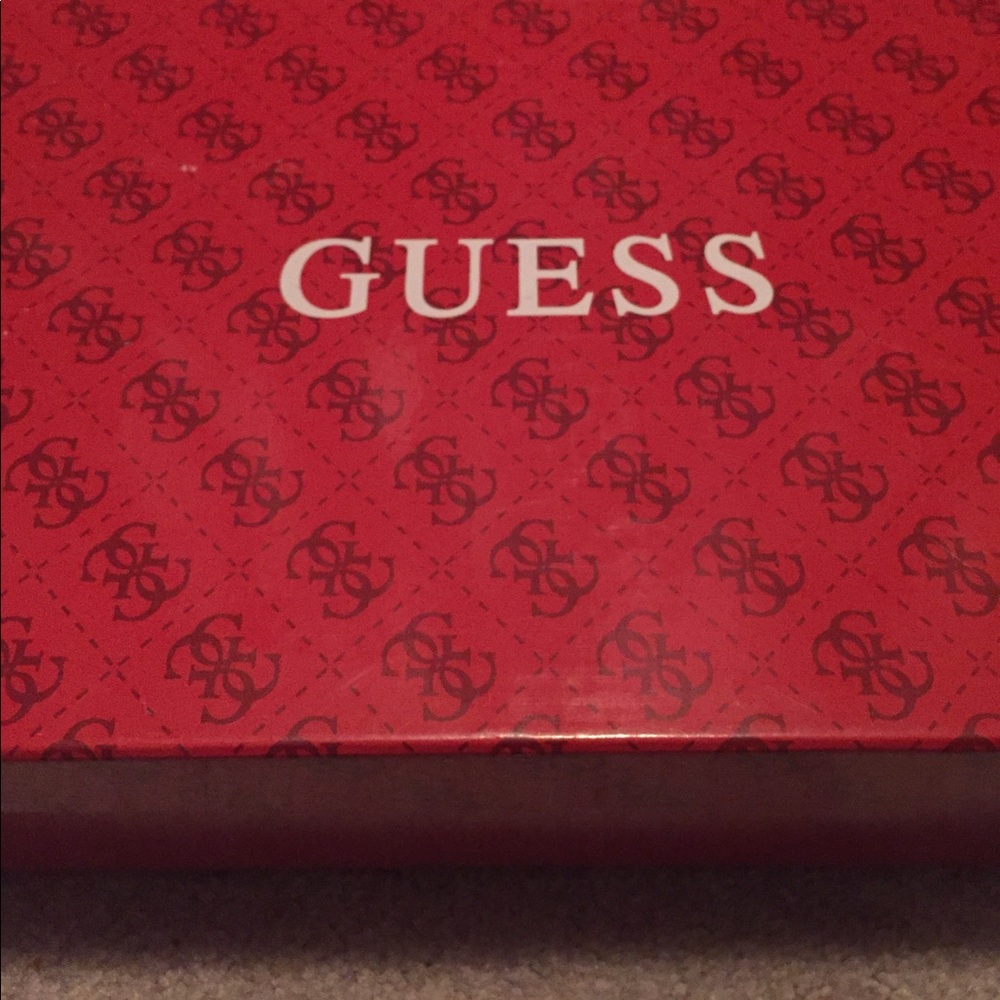 Guess Blue Suede Heels