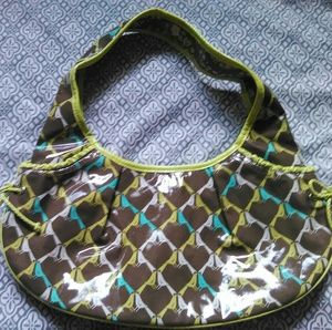 Frill- Lime green hobo purse in Sittin' In A Tree
