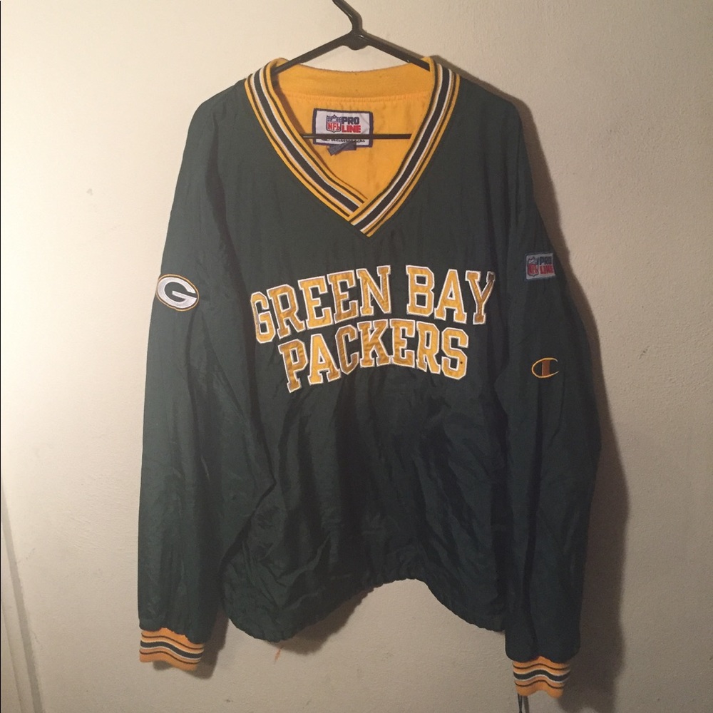 Green Bay packers champion pullover SZ XL