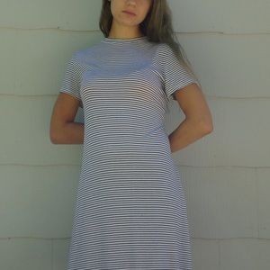 B&W Striped Dress