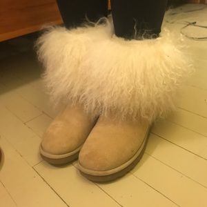 Fur Ugg Australia (Size 7) Boots