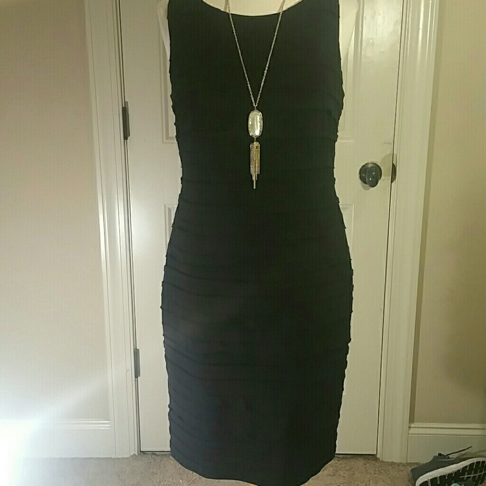 Black Calvin Klein dress