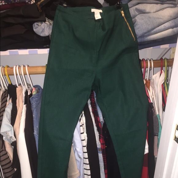 Hunter green hm pants - Picture 1 of 3