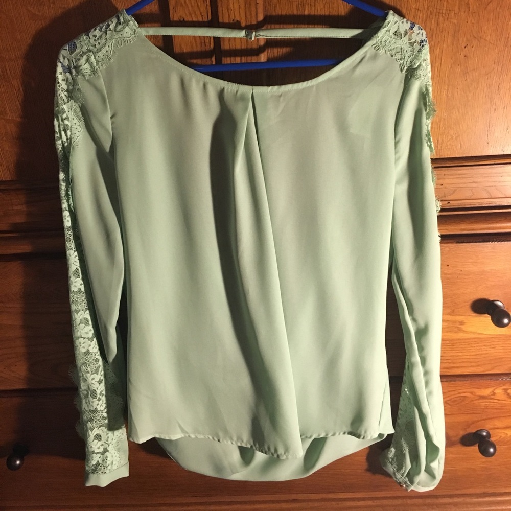 Long sleeve blouse