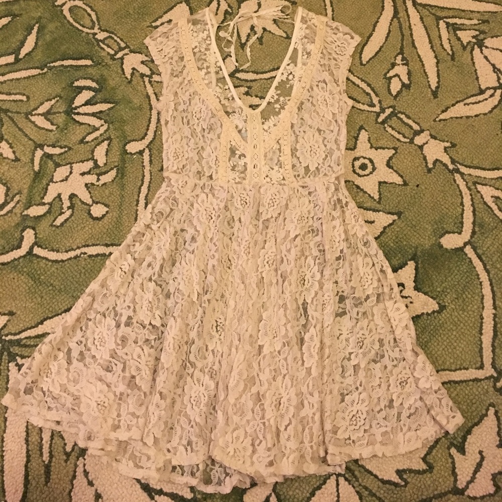 🌙3 for $100🌙 Lacey White Dress