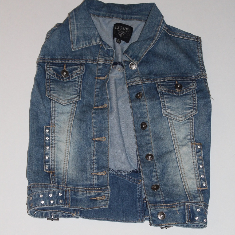 Love culture jean Diamond jacket