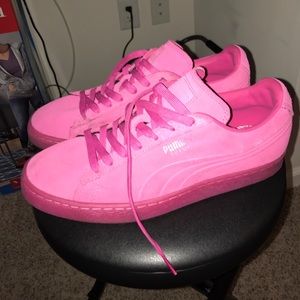Pink Puma Sneakers