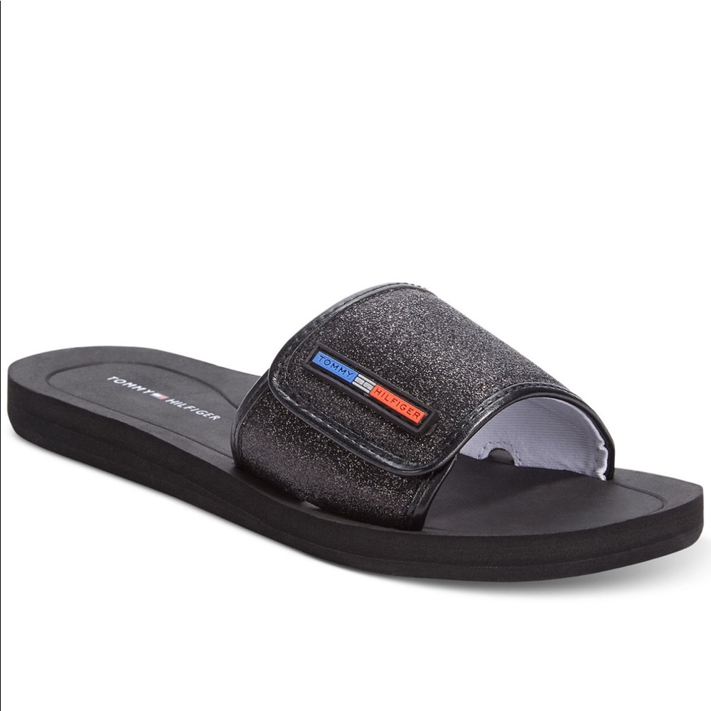 TOMMY HILFIGER POOL SLIDE SANDALS
