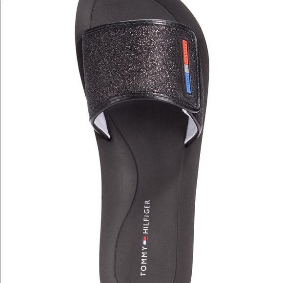 TOMMY HILFIGER POOL SLIDE SANDALS - Picture 2 of 3
