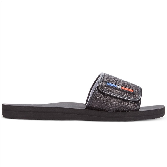 TOMMY HILFIGER POOL SLIDE SANDALS - Picture 3 of 3