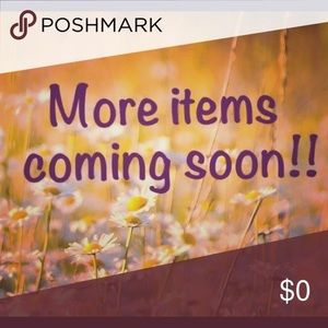 More items to be listed!