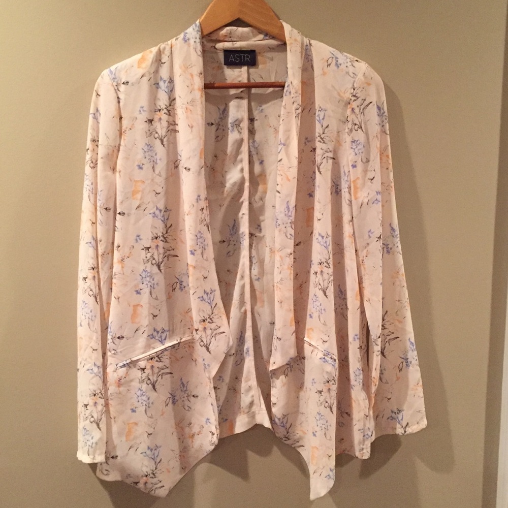 Nordstrom Bird Printed Blazer