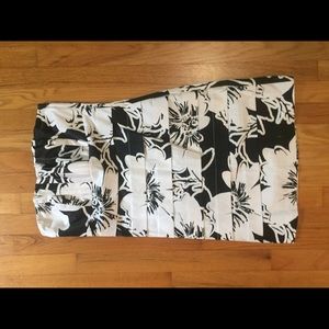 Black and white dress