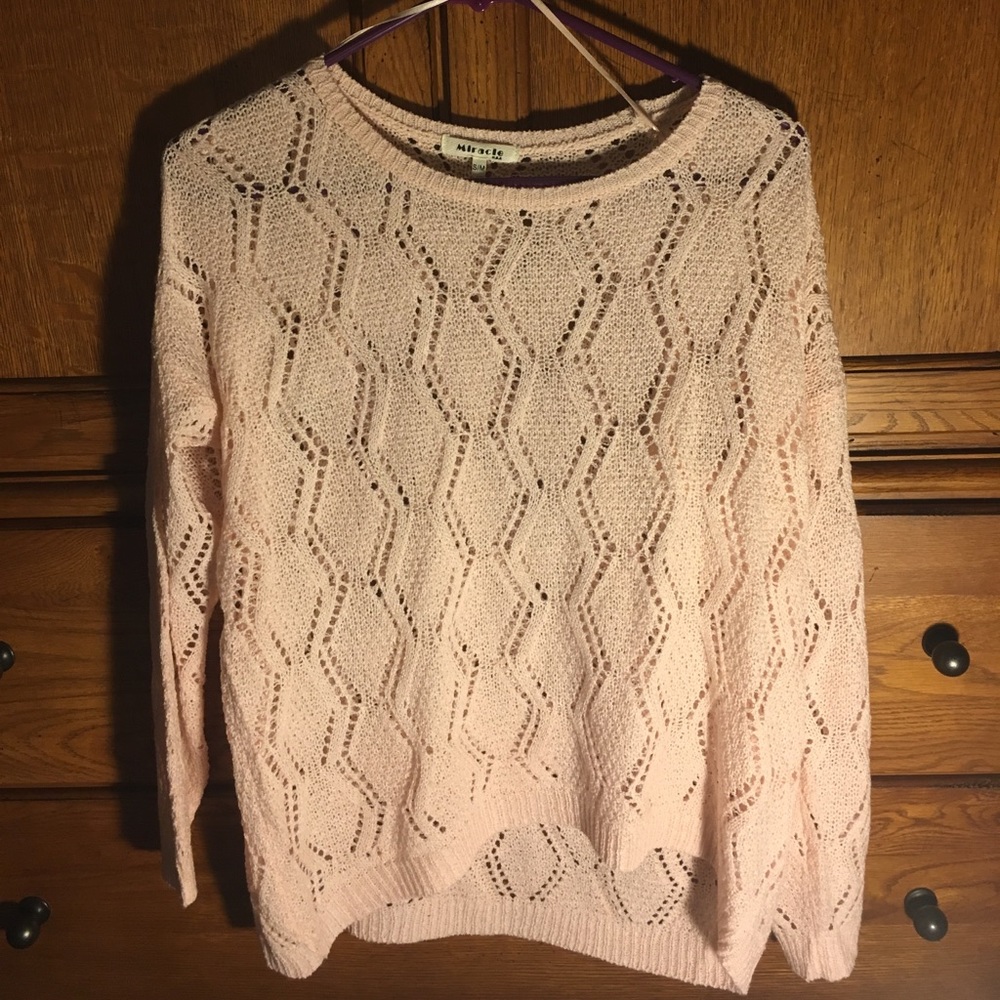 Light pink sweater