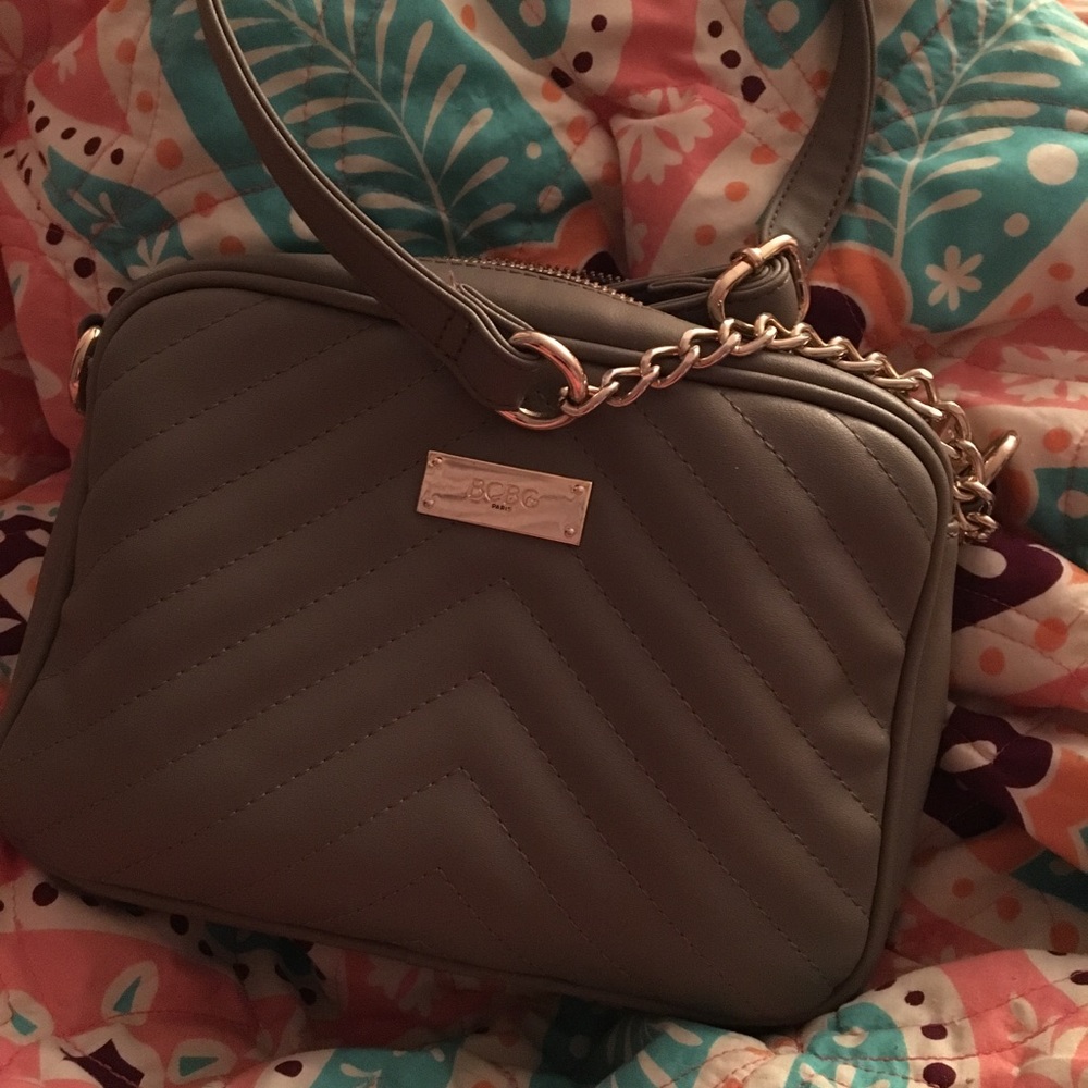 BCBG Paris taupe crossbody