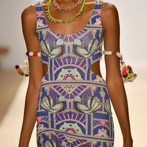 Mara Hoffman Swim blue full length beach dress