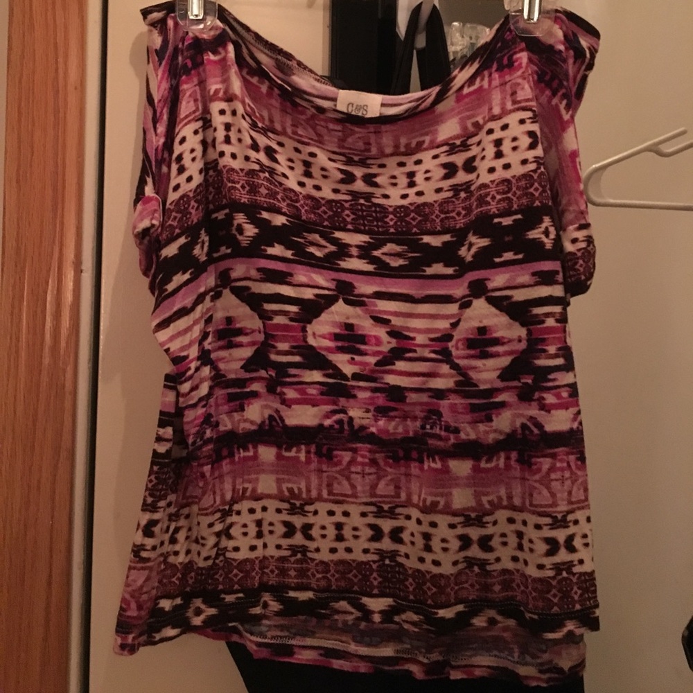 Aztec short sleeved shirt