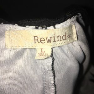 Black and white dress