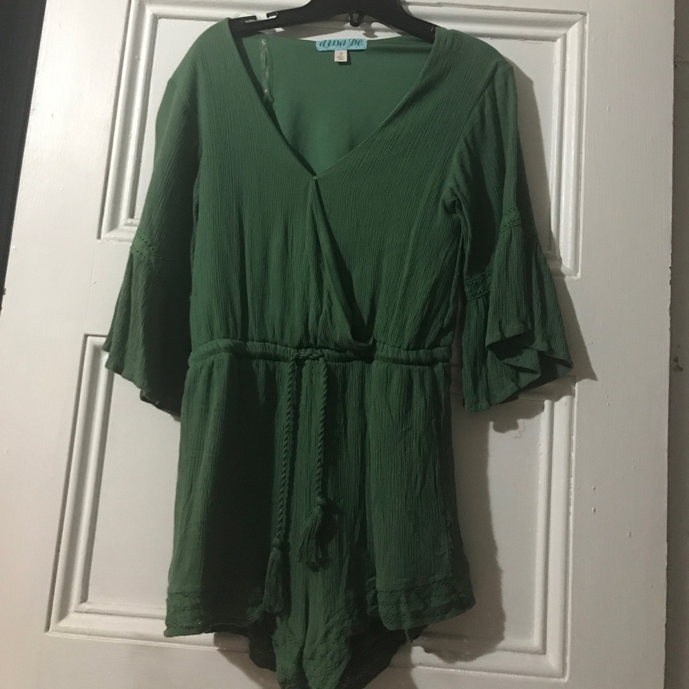 Green romper