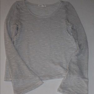 Aeropostal bell long sleeve knitted shirt