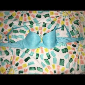 Teal Victoria Secret push up bra