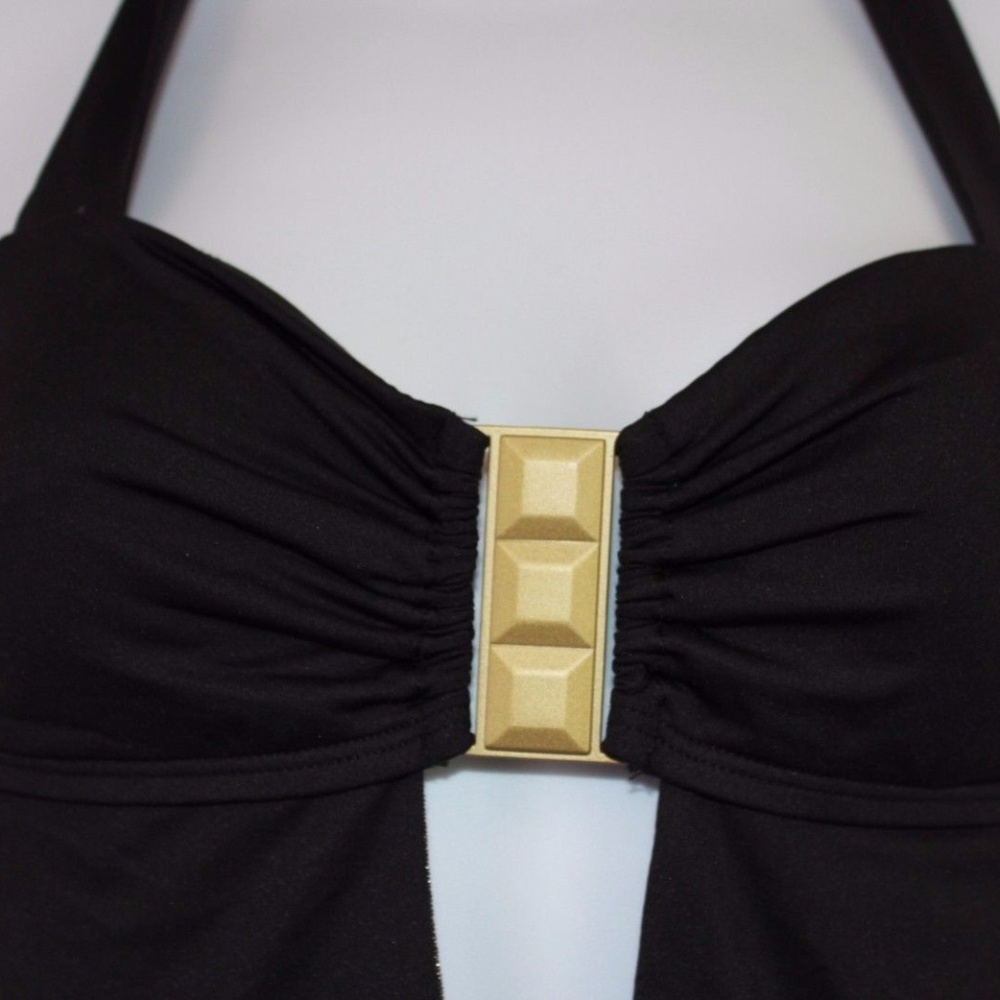Vitamin A Swimwear Black One Piece Back-out - Picture 4 of 6