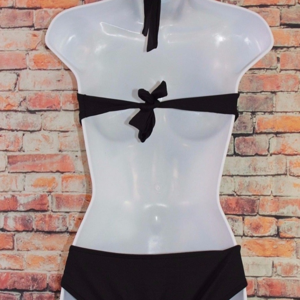 Vitamin A Swimwear Black One Piece Back-out - Picture 5 of 6