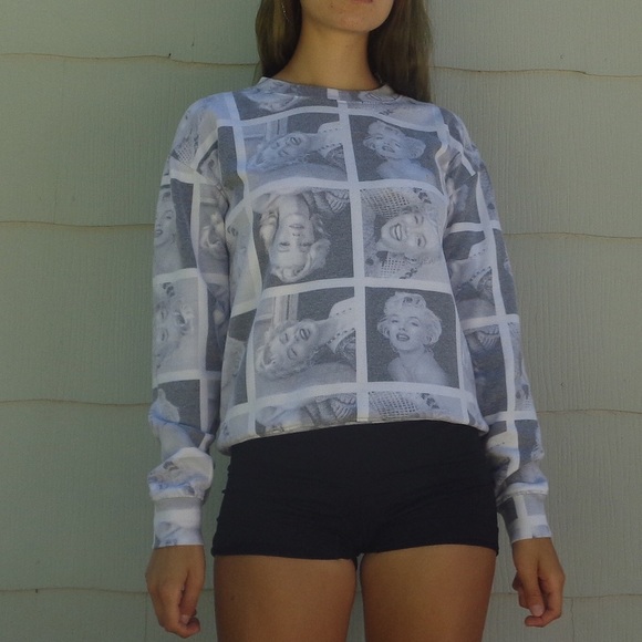 Marilyn Monroe Pop Art Sweater - Picture 1 of 2