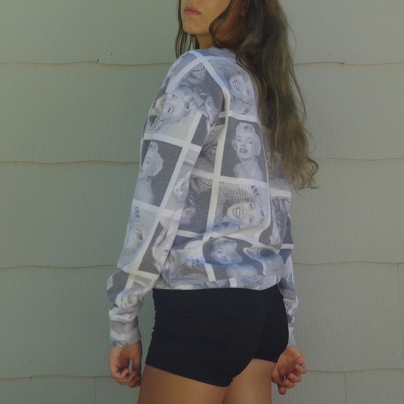 Marilyn Monroe Pop Art Sweater - Picture 2 of 2