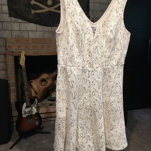 Bailey Blue Crochet Sequin Dress