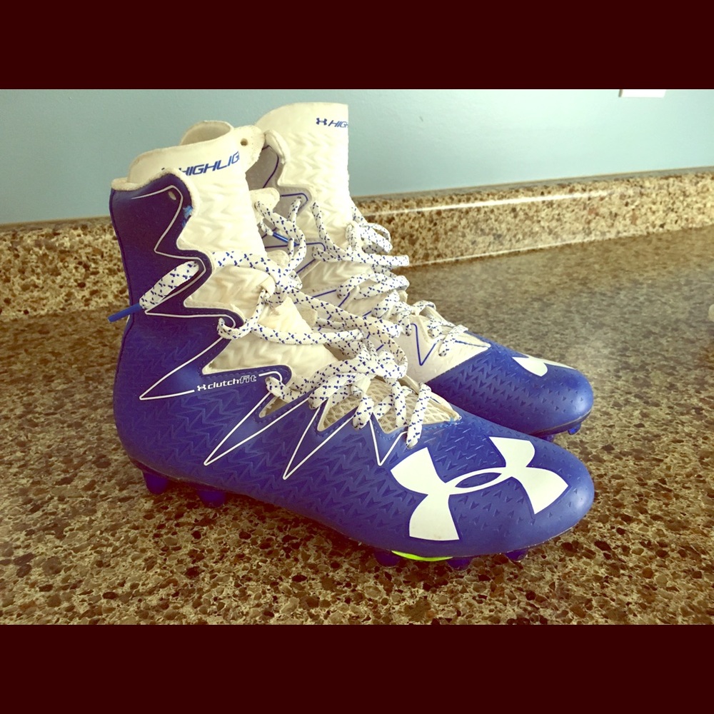 Like New 🏈Under Armour Men's football cleats🏈