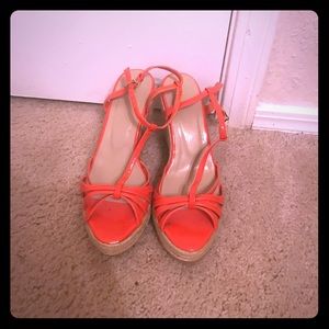 Orange wedges size 10