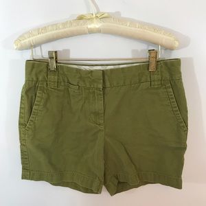 J. Crew 5" chino shorts