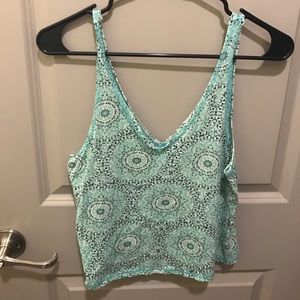 Urban Outfitters Cropped Tank Top