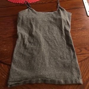 Tank top with built in bra