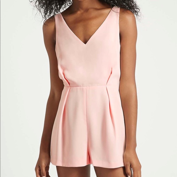 Topshop Petite Tailored Romper Playsuit - Picture 2 of 5