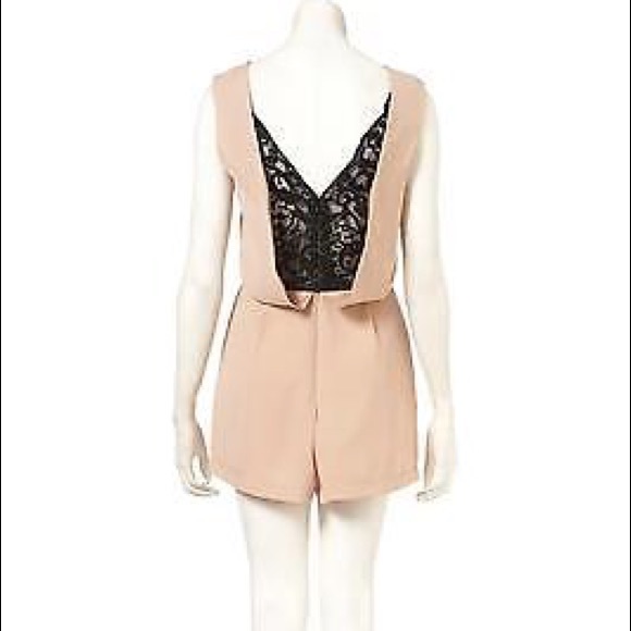 Topshop Petite Tailored Romper Playsuit - Picture 4 of 5