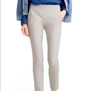 J. Crew Martie Bi-Stretch Cotton Blend Pant