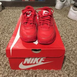 Females custom made Nike air max 90s all leather