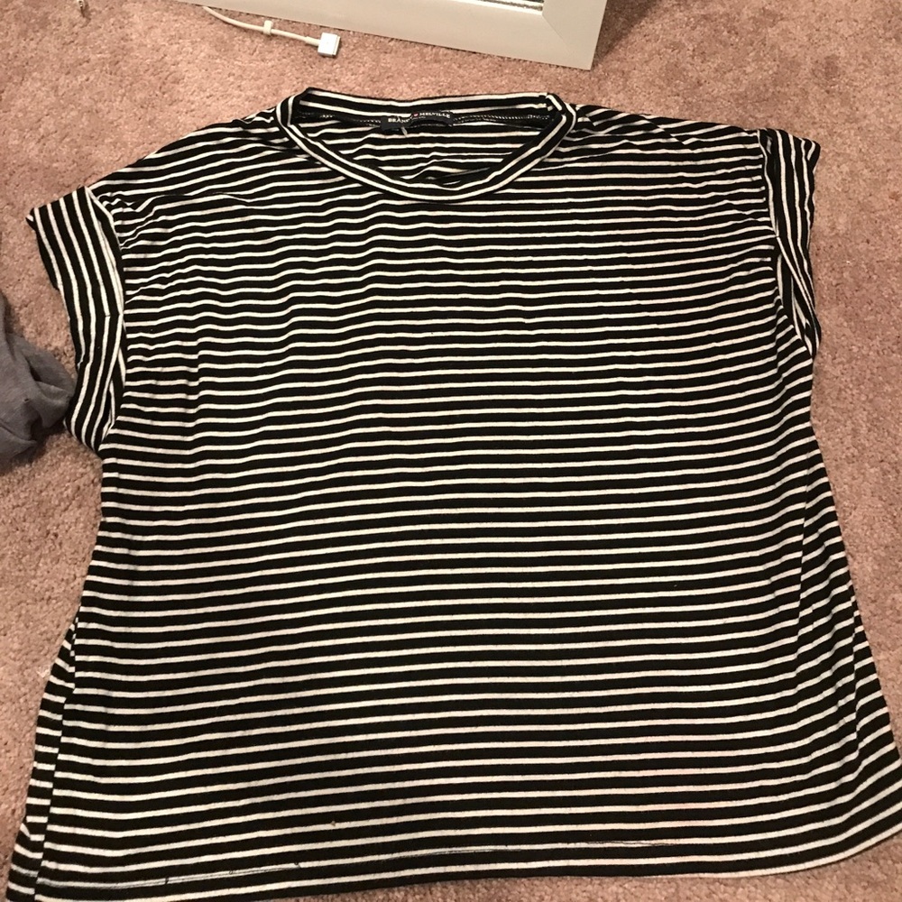 STRIPED BRANDY TEE