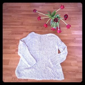 Crochet sweater perfect for summer or fall nights!