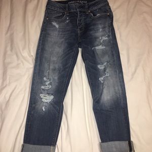 American Eagle Tomgirl jeans size 0