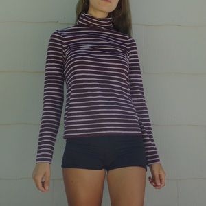 Turtleneck Land's End Long Sleeve Shirt