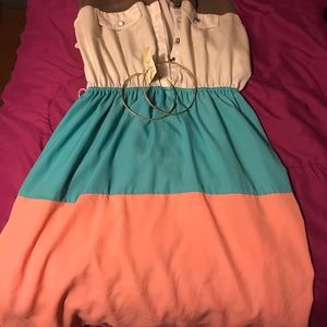 Multi color dress