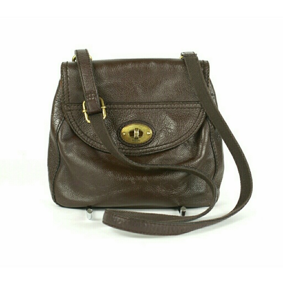 Fossil Handbags - Fossil leather crossbody bag